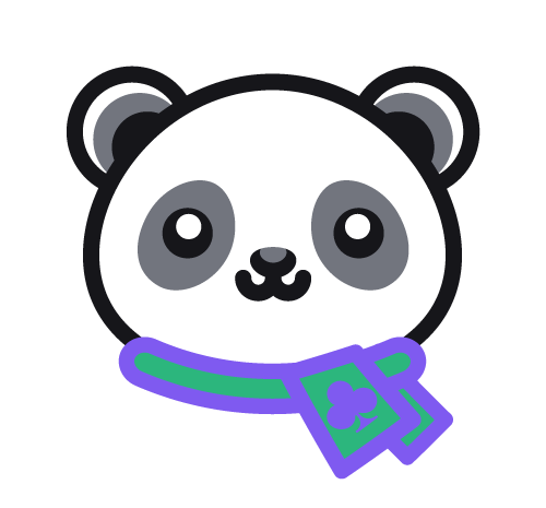 PokerPanda mascot